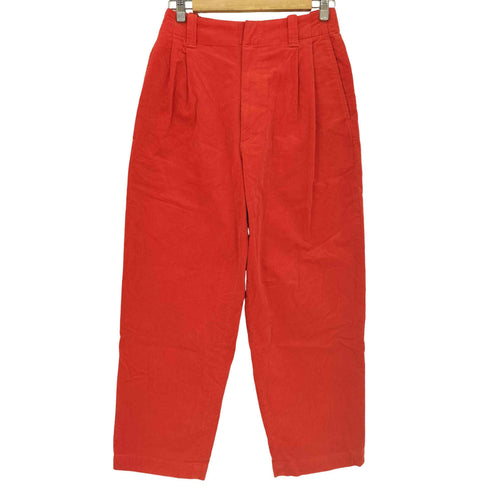 ユニクロ UNIQLO コーデュロイワイドフィットタックパンツ メンズ JPN:L