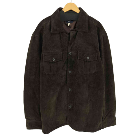 ギャップ Gap 90-00s OLD 両フラップポケット スウェードシャツジャケット メンズ import:XL