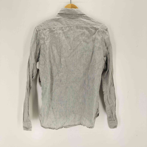 ショット Schott リネンストライプシャツ メンズ JPN:S