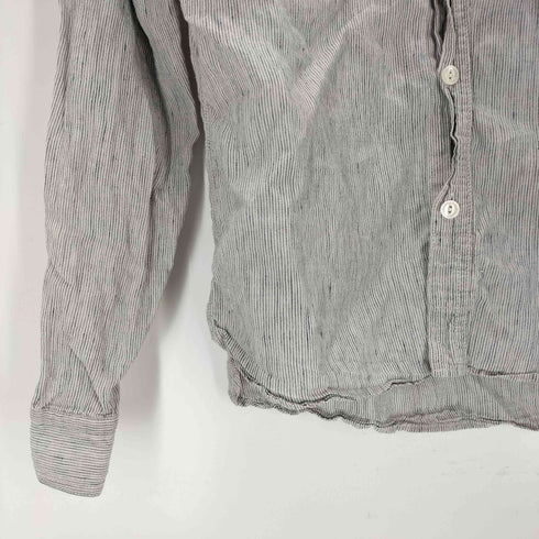 ショット Schott リネンストライプシャツ メンズ JPN:S
