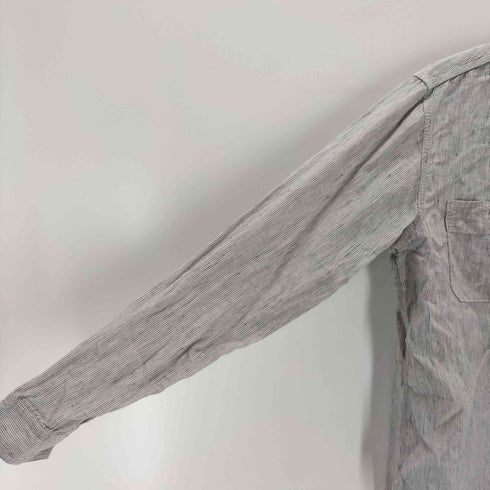 ショット Schott リネンストライプシャツ メンズ JPN:S