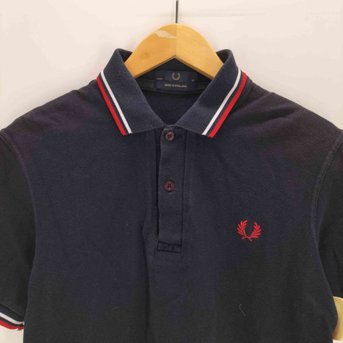 フレッドペリー FRED PERRY England製 鹿の子シャツ メンズ UK:36
