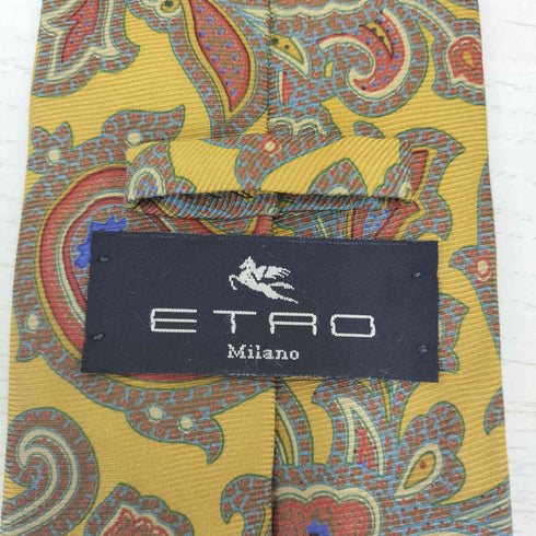 エトロミラノ ETRO MILANO ペイズリー柄ネクタイ メンズ