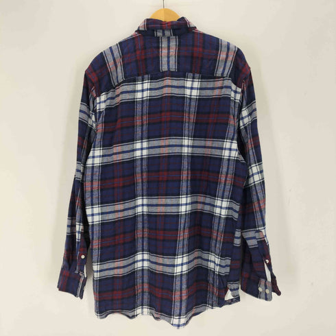 トミーヒルフィガー TOMMY HILFIGER ミニロゴ刺繍チェックネルシャツ メンズ import:XL