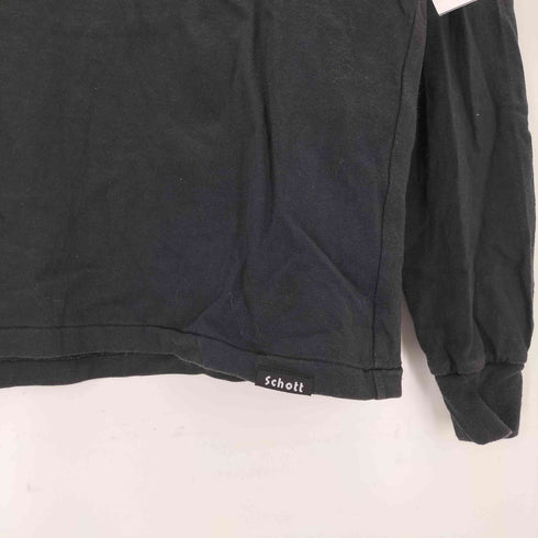 ショット Schott クルーネックカットソー USA製 メンズ JPN:M