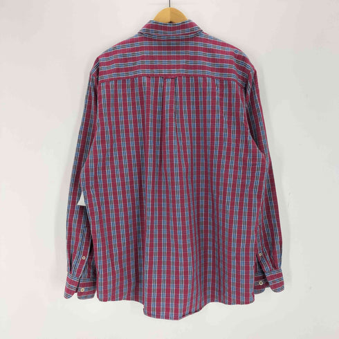 チャップス CHAPS STRETCH EASY CARE ボタンダウンチェックシャツ メンズ import:XL