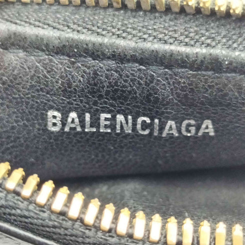 バレンシアガ BALENCIAGA イタリア製 ジップ カードケース キャッシュ コインケース メンズ