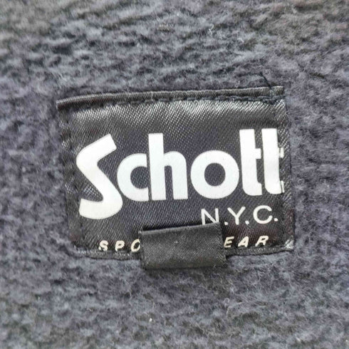 ショット Schott 裏起毛スウェット メンズ JPN:M