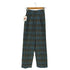 ケンゾーパリス KENZO PARIS チェック柄 センタープレス 2タック スラックスパンツ レディース import:S