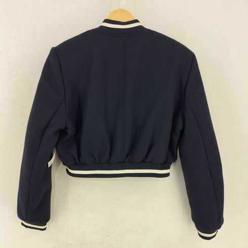 ザラ ZARA CROPPED BOMBER JACKET クロップドボンバージャケット レディース import:L