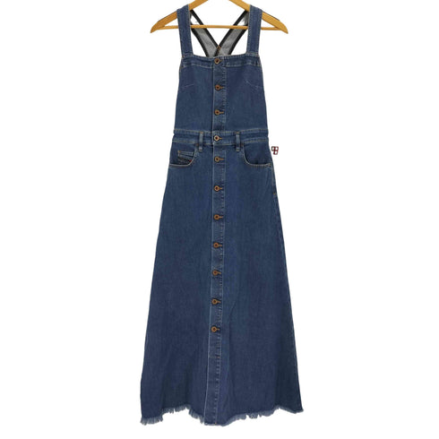 ディーゼル DIESEL カットオフデニムワンピース レディース JPN:XS