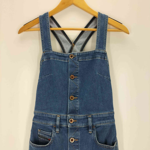 ディーゼル DIESEL カットオフデニムワンピース レディース JPN:XS