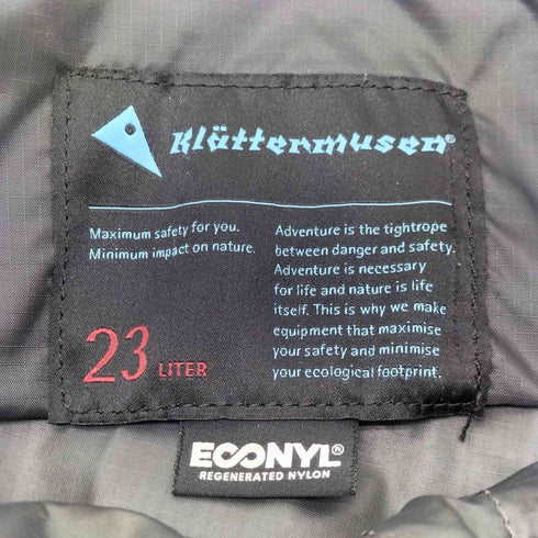 クレッタルムーセン KLATTERMUSEN GEBO BAG 23L メンズ ONE SIZE