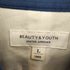 ビューティーアンドユースユナイテッドアローズ BEAUTY & YOUTH UNITED ARROWS BY COOLMAX シャンブレー ショートスリーブ シャツ メンズ JPN:L
