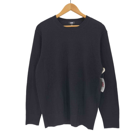 ユニクロ UNIQLO カシミヤ100クルーネックニット メンズ JPN:L