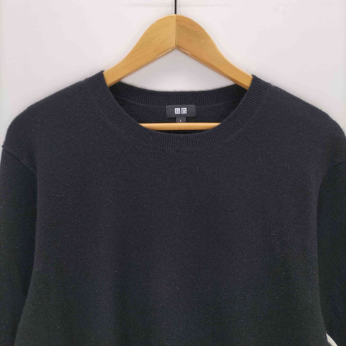 ユニクロ UNIQLO カシミヤ100クルーネックニット メンズ JPN:L