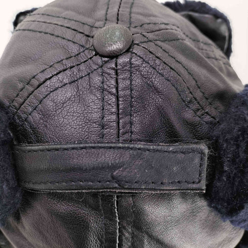 エヒテス レーダァ ECHTES LEDER フェイクレザー フライトキャップ レディース JPN:XL