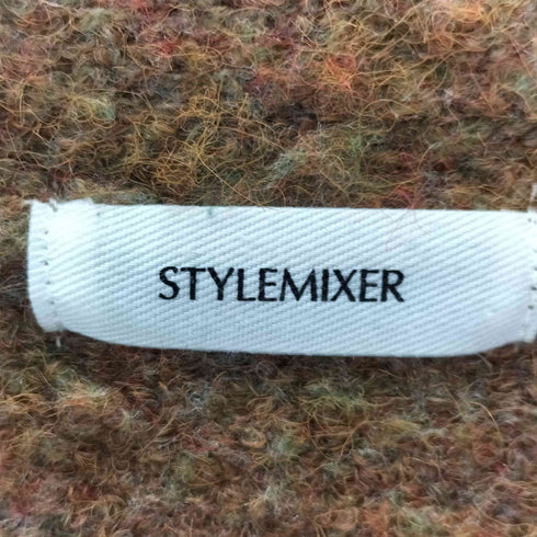 スタイルミキサー STYLEMIXER ヘアリーカールニットカーデ レディース FREE