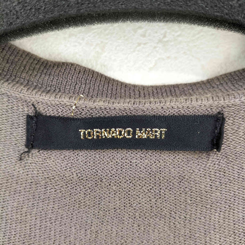 トルネードマート TORNADO MART ノースリーブ ボタンレスカーディガン ガウン メンズ