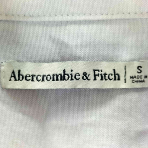 アバクロンビーアンドフィッチ Abercrombie & Fitch ワンポイント刺繍シャツ レディース JPN:S