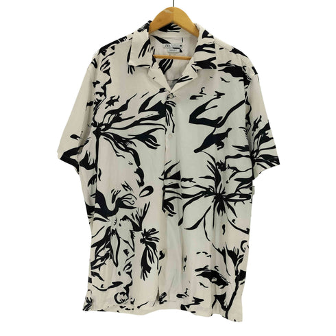 ザラ ZARA ストレッチオープンカラーシャツ メンズ JPN:XL