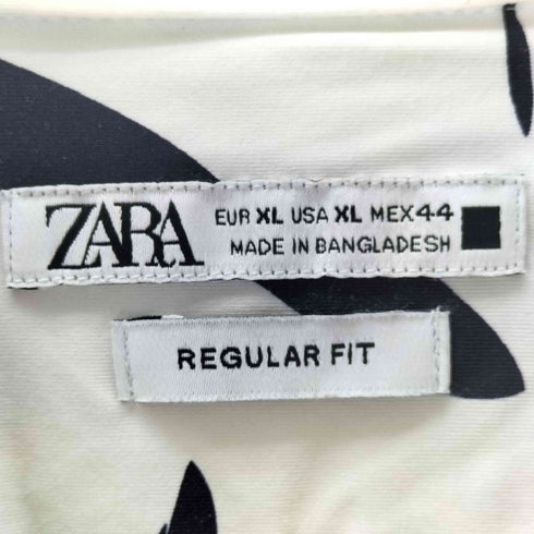 ザラ ZARA ストレッチオープンカラーシャツ メンズ JPN:XL
