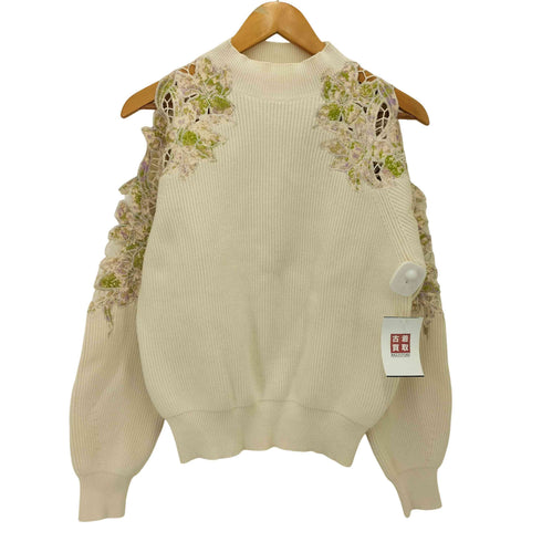 フレイアイディー FRAY I.D エンブロイダリーハイネックニットプルオーバー レディース ONE SIZE
