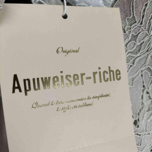 アプワイザーリッシェ Apuweiser riche レース&ジャンスカマーメイドリバーシブルスカート レディース JPN:2