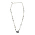 stugazi White Zirconia Angel Necklace メンズ