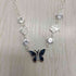 stugazi White Zirconia Angel Necklace メンズ