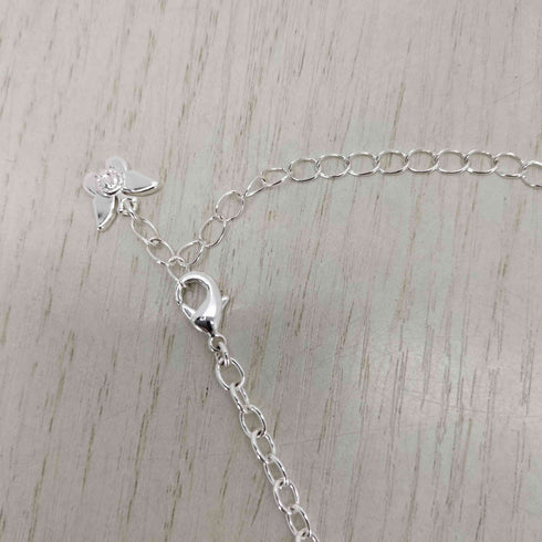 stugazi White Zirconia Angel Necklace メンズ