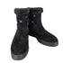 ランバンコレクション LANVIN COLLECTION フェイクファーショートブーツ レディース JPN:24.5