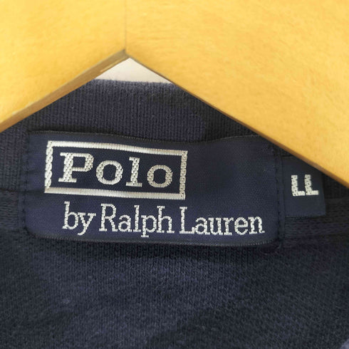 ポロバイラルフローレン Polo by RALPH LAUREN ポニー刺繍 半袖 ポロシャツ メンズ LL