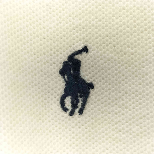 ポロバイラルフローレン Polo by RALPH LAUREN ポニー刺繍 ロングスリーブポロシャツ メンズ M