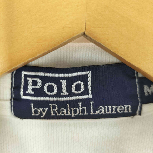 ポロバイラルフローレン Polo by RALPH LAUREN ポニー刺繍 ロングスリーブポロシャツ メンズ M