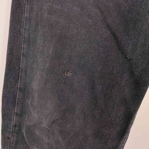 リーバイス Levis 90-2000s 501 ボタンフライ 後染めブラック ストレートデニム メンズ W30 L36