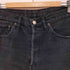 リーバイス Levis 90-2000s 501 ボタンフライ 後染めブラック ストレートデニム メンズ W30 L36