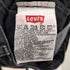 リーバイス Levis 90-2000s 501 ボタンフライ 後染めブラック ストレートデニム メンズ W30 L36