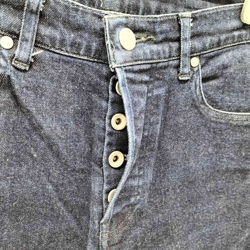 アーバンリサーチドアーズ URBAN RESEARCH DOORS 別注 ボタンフライデニムパンツ レディース JPN:0