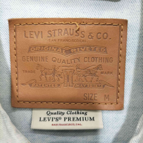 リーバイス Levis PREMIUM 3rd デニム トラッカージャケット メンズ import:M