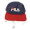 フィラ FILA フロントロゴ刺繍 スナップバック 6パネルキャップ メンズ