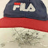 フィラ FILA フロントロゴ刺繍 スナップバック 6パネルキャップ メンズ