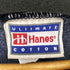 ヘインズ Hanes 90S ULTIMATE COTTON キャラクター刺繍 L/S スウェット メンズ