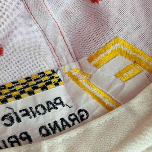 フロント刺繍 スナップバック 6パネルキキャップ F1 PACIFIC GRAND PRIX メンズ