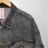 HOLLYWOOD ERA ウォッシュ加工 ブラックデニム ロングコート メンズ import:M