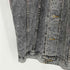 HOLLYWOOD ERA ウォッシュ加工 ブラックデニム ロングコート メンズ import:M