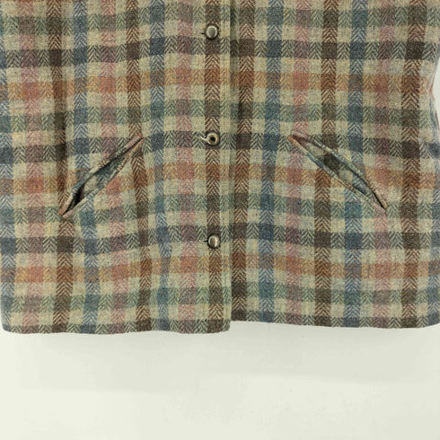ペンドルトン PENDLETON 70-80S MADE IN USA チェック ベスト レディース