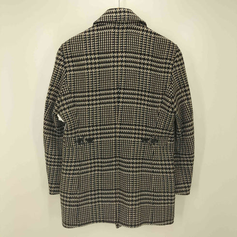 ミッシェルクランオム MICHEL KLEIN HOMME ハイランドチェックコート メンズ 48