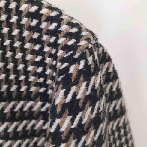 ミッシェルクランオム MICHEL KLEIN HOMME ハイランドチェックコート メンズ 48
