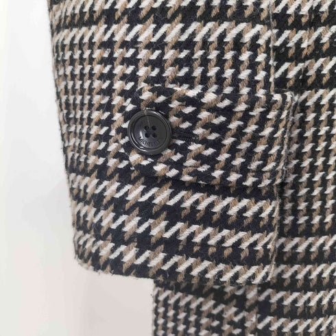 ミッシェルクランオム MICHEL KLEIN HOMME ハイランドチェックコート メンズ 48